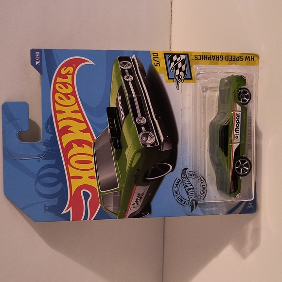 D2 Hot Wheels 68 Dodge Dart  shipping protector - Picture 1 of 3